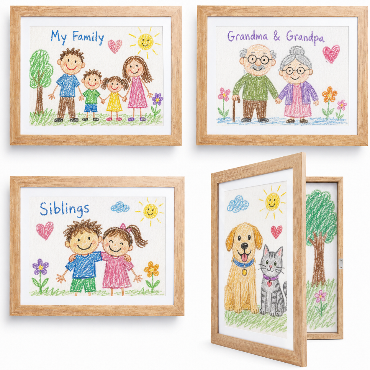 Marco de Dibujos Infantiles y manualidades